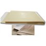 Lot de 10 grandes Pochettes à Soufflet Kraft Armé solide B4+A4+C4+ 135 gr: 280 X 365 x 30 mm pour A4+, renforcées, résistantes e