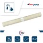 TECPLAST Bâche peinture en ROULEAU 3x25 m 80RPE Translucide - Haute Qualité - Film plastique de protection sol - Made in France