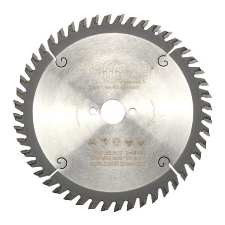 Lame de scie circulaire portative HM universelle D. 160 x Al. 20 x ép. 2