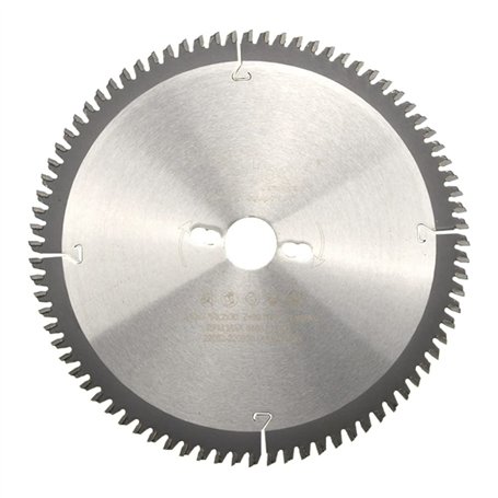 DIAMWOOD - Lame de Scie Circulaire Bois Alu HM Finition pour Scie à Onglet | Découpe Parfaite | Diamètre 255 mm | 80 Dents Trapé