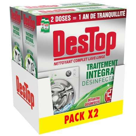 Destop Nettoyant Lave Linge Désinfectant Anti Odeur