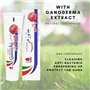 Alibooster Dentifrice DXN Ganozhi Plus Toothpaste | 150G Naturel Enrichi en Reishi Ganoderma | Bonne haleine fraiche | Dents bla
