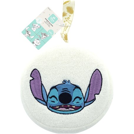 Disney Baby Eponge Bain Enfant Brodée Stitch - Accessoire Baignoire