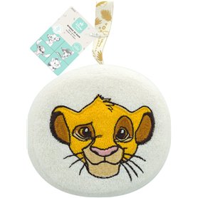 Disney Baby Eponge Bain Enfant Brodée Simba - Accessoire Baignoire