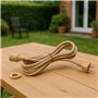 Câble en corde ENNA CORD douille E27 longueur 5 mètres pour extérieur compatible avec nos abat-jour
