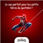 Bagtrotter - Cartable 38 cm - Spiderman Noir - Primaire - Bretelles et dos rembourrés - Bandes Réfléchissantes - Grand Rangement