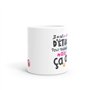 Mug Humour Collègue Fou Tasse Message Drôle Rigolo. Idée Cadeau Original pour Départ en Retraite Pot Mutation Travail Bureau Hom