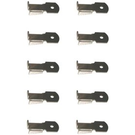 cyclingcolors 10x Taquet pour crémaillère Support Fixation Attache Armoire Etagère Tablette Meuble