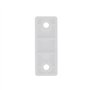 cyclingcolors 2x Clip bloqueur de manivelle volet Roulant Blanc Support Guide Manette Plastique 13mm Universel fenêtre Mur à Vis