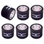 cyclingcolors 6x Galet de variateur 19x15.5mm Scooter Rouleau Variomat Transmission Moteur (4.5g)