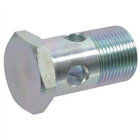 cyclingcolors Boulon Creux banjon Filetage mâle BSP 3/8" DIN 7623 Raccord Fluide Hydrocarbure Hydraulique Essence Décharge Unive