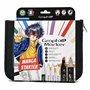 GRAPH’IT Marker trousse Essentiels Manga de 12 marqueurs à alcool double pointe pour dessin de manga et illustration