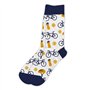STC Paire de Chaussettes Passion Vélo à Motifs T39-45