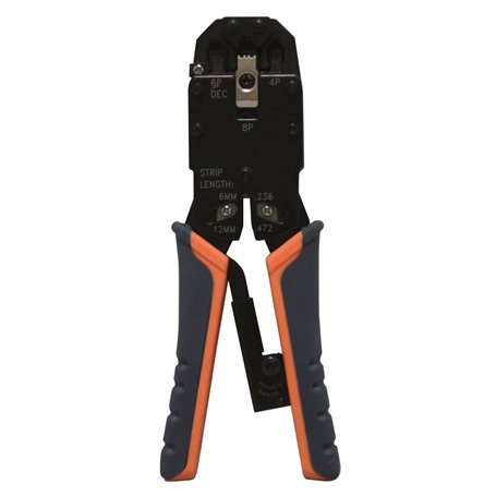 Waytex 37906 Pince à sertir Haute qualité RJ9/RJ11/RJ12/RJ45