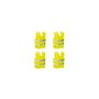 JOD1 LBXJOD1Kitgilet - Gilet Jaune De Sécurité - 4 Pièces