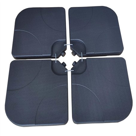 WERKA PRO Pied Parasol Déporté 2 pièces