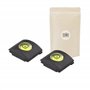 X2 Protège Griffe avec Niveau à Bulle Cache Griffe Flash. Cache Sabot Flash pour Appareil Photo DSLR Protection Niveau a Bulle P