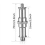 X6 Spigot Metal 1/4 3/8 Adaptateur Pied Flash Studio rotule Standard Kodak congres Support projecteur Universel