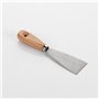 PARENCE.- Lot de 3 Spatules de Bricolage – Acier au Carbone et Manche en Bois | Spatules pour Enduit, Plâtre, Lissage et Décapag