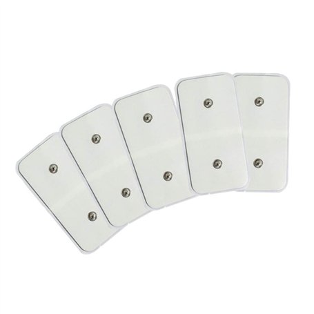 Total ABS Lot de 5 électrodes autoadhésives de Rechange universelles pour Ceinture d’électrostimulation