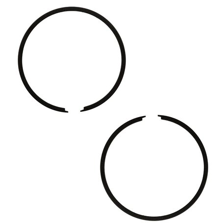 cyclingcolors 2x segment de piston 39mm x 2mm mobylette cyclomoteur compatible avec MBK 41 51