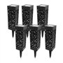 TERRE JARDIN Borne Solaire photophore - Lot de 6