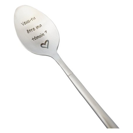 Cuillère Veux-tu être ma Témoin