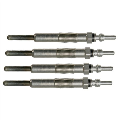 (Lot de 4) Bougie de préchauffage compatible avec SOLENZA CLIO 2 KANGOO SCENIC TRAFIC SAMURAI 1