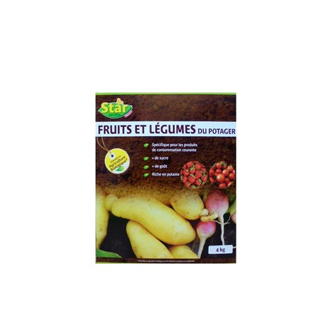 Start Engrais bio fruits et légumes potager 4kg 4kg FL4