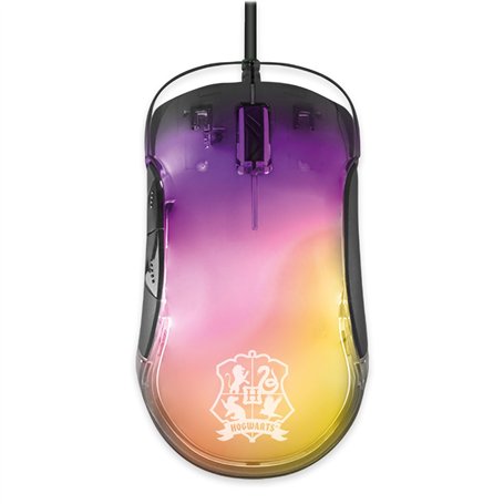 Freaks and Geeks Harry Potter-Souris Filaire Gaming USB 2.0 LED rétroéclairée Multicolore