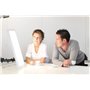 DAYVIA 400143788 Lampe de luminothérapie, Blanc