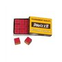 Craies de billard Pioneer rouges - boite de 12 craies