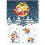 Calendrier de l’avent Noel Traditionnel - 25 messages sur les traditions de Noel pour enfant de 0 à 10 ans à personnaliser - San