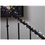 Guirlande Lumineuse Intérieure et Extérieure I 120 LED Blanc Chaud Blanc Froid I Longueur de 9,50m I Waterproof Indice IP44 I Te