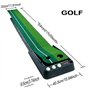 KLEA Tapis d'entrainement de Golf Golf Putting Auto Return