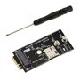 KALEA-INFORMATIQUE Adaptateur M2 B Key et Nano SIM vers M.2 E A Key pour Carte Module 3G 4G 5G et WiFi, Support des Cartes Type