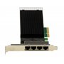 KALEA-INFORMATIQUE Carte PCIe contrôleur réseau 2.5G x4 LAN Gigabit Ethernet 4 Ports RJ45 Quad chipset Intel I226 SRKTU Support