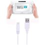 Link-e : 2 X Cable Chargeur USB 3 Mètres Compatible avec Manette Gamepad sur Console Nintendo Wii-U