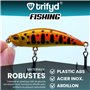 trifyd ® - Poisson Nageur Truite 6cm, Le Pack de 5 leurres de pêche