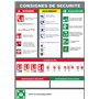 Consignes de sécurité - format portrait