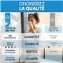 MILYTEC 150 Bandelettes Tests TH Eau Potable – Kit Analyse Dureté de l’Eau Calcaire – Testeur TH Adoucisseur, Aquarium, Piscine
