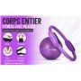FIT-FATH-Anneau pilate-Cercle Pilate-Accessoire Yoga-Ballon Gymnastique-Bande de résistance-Elastique de Force-Fitness- Sport-Mu