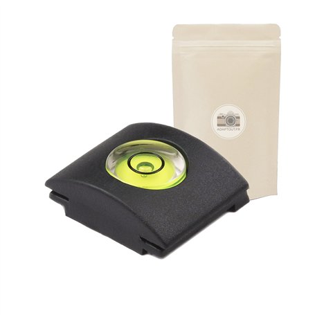 Protège Griffe avec Niveau à Bulle. Cache Griffe Flash. Cache Sabot Flash pour Appareil Photo DSLR Canon Nikon Pentax Olympus Pa