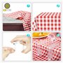 CZ Store®-✮Marque Française✮-Pince Nappe|Lot de 8|✮✮Garantie A Vie✮✮-Fixe Nappe avec Clip à Ressort-Pince Nappe Exterieur en Pla