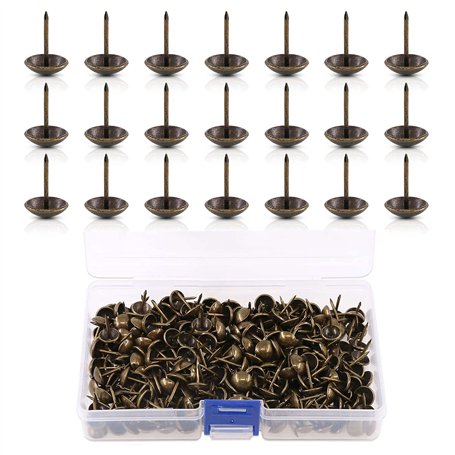 ✮GARANTIE A VIE✮-CZ Store®- Clou tapissier|150 PCS|✮✮Marque Française✮✮-clou tapisserie 17X11 MM-clou tapissier bronze pour faut