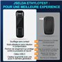 Éthylotest Électronique - Rechargeable & Portable – Éthylomètre Numérique Moderne avec Écran LCD - Capteur Sensible & Détection 