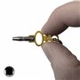 Jewellers Tools (PWK) Lot de 14 clés de Montre de Poche Taille 00-12 : Remontoir d'outils Vintage (40)