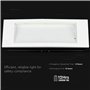 V-TAC Éclairage de Secours LED 3,8W – Lampe LED Encastrable pour Sortie de secours, Sécurité et Urgences avec Batterie 25000 mAh