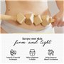 Tuuli Accessories Anti Cellulite Masseur Rouleau à Cubes de Massage Appareil Maderothérapie Bois 40 cm