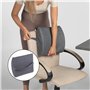 Vitapur Coussin lombaire ergonomique - Soutien dorsal en mousse à mémoire de forme pour chaise de bureau, siège auto, fauteuil r
